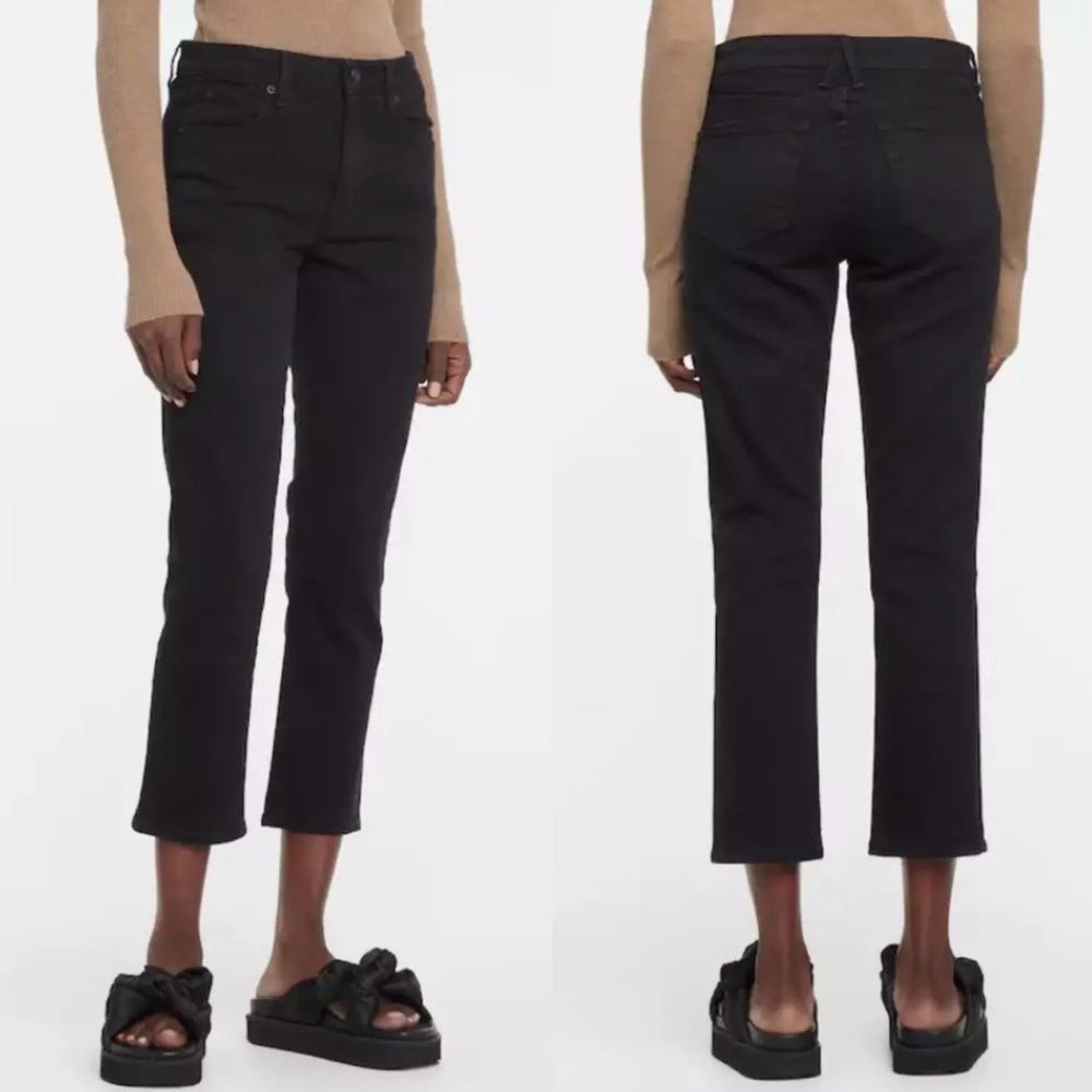 SLVRLAKE Black High Rise LOU LOU Jeans Sz 26